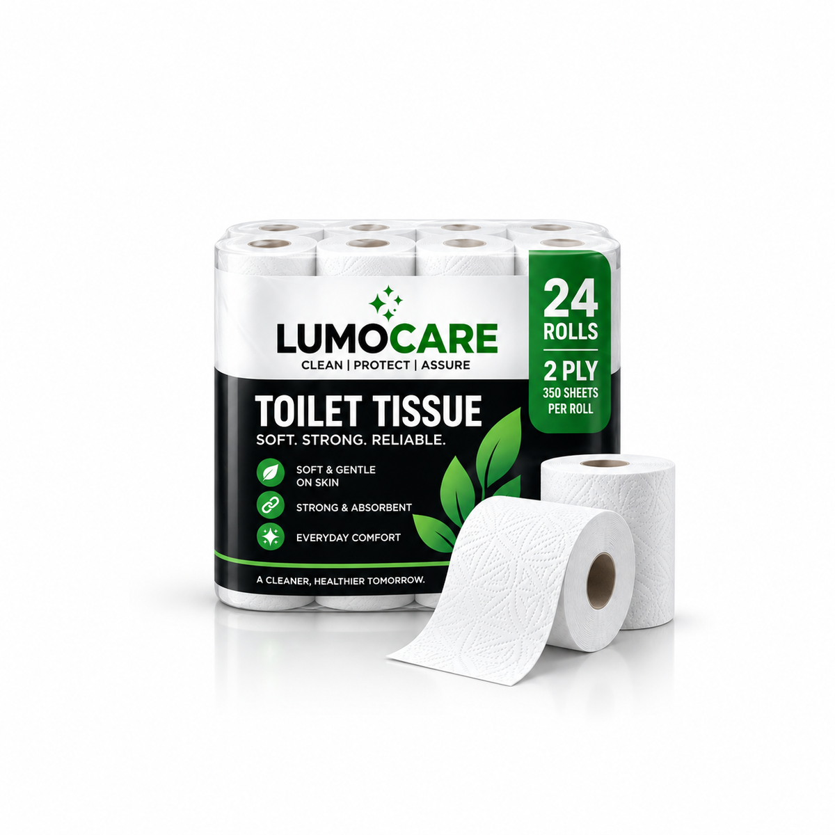 Lumo Care 2-Ply Tissue